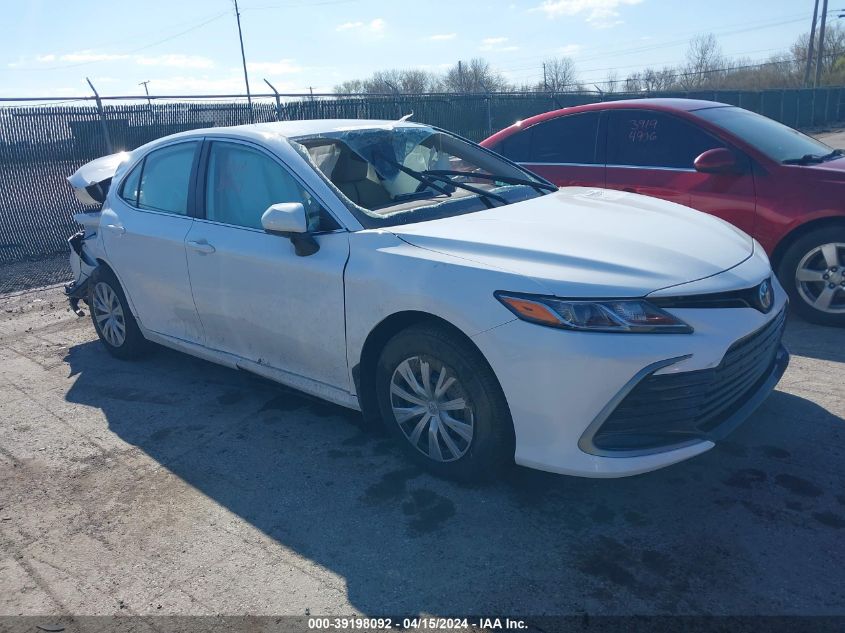 2022 Toyota Camry Le Hybrid VIN: 4T1C31AK7NU600035 Lot: 39198092