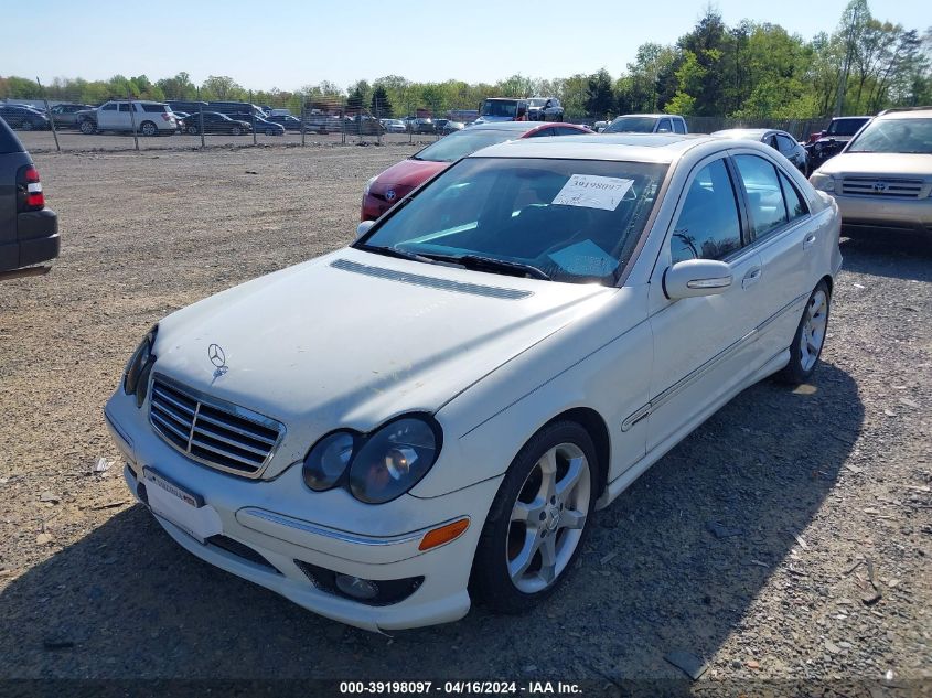 WDBRF52H57F925806 | 2007 MERCEDES-BENZ C 230