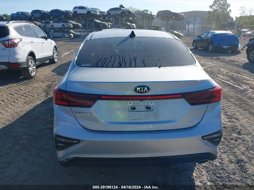 2021 Kia Forte Lxs VIN: 3KPF24AD2ME345685 Lot: 39198124