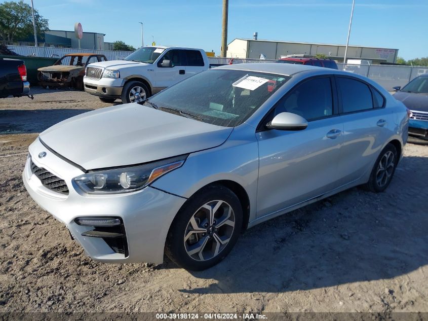 2021 Kia Forte Lxs VIN: 3KPF24AD2ME345685 Lot: 39198124