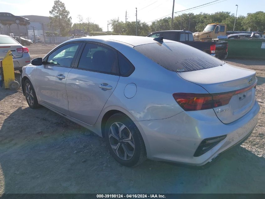 2021 Kia Forte Lxs VIN: 3KPF24AD2ME345685 Lot: 39198124