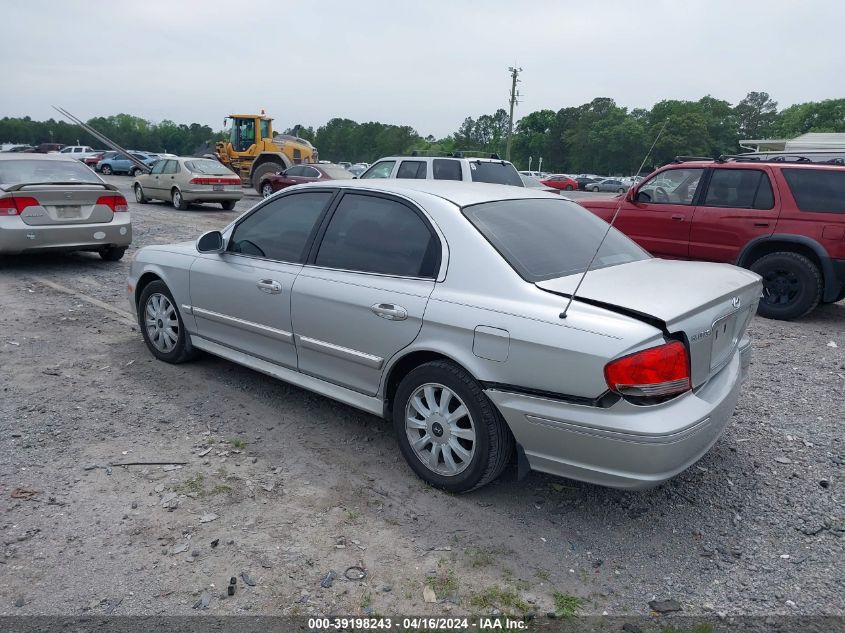 2005 Hyundai Sonata Gls/Lx VIN: KMHWF35H75A104524 Lot: 39198243