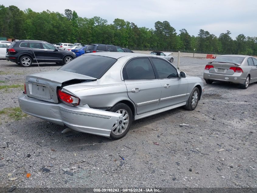 2005 Hyundai Sonata Gls/Lx VIN: KMHWF35H75A104524 Lot: 39198243