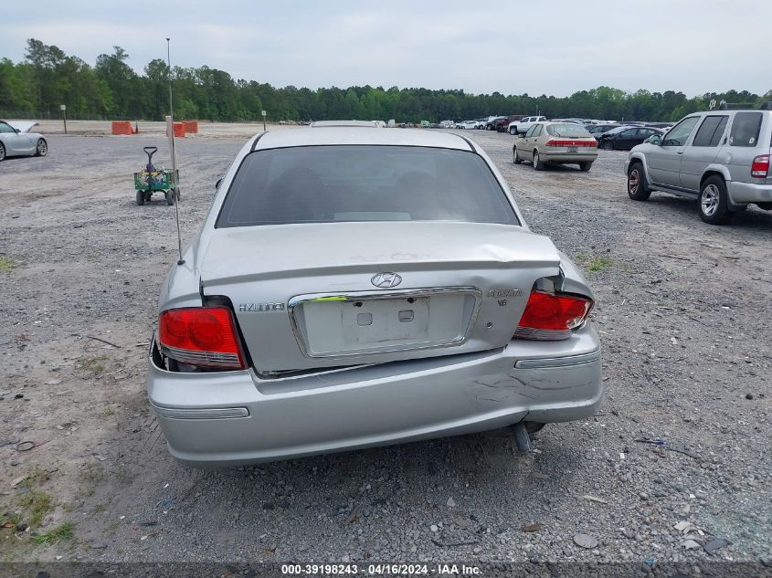 2005 Hyundai Sonata Gls/Lx VIN: KMHWF35H75A104524 Lot: 39198243