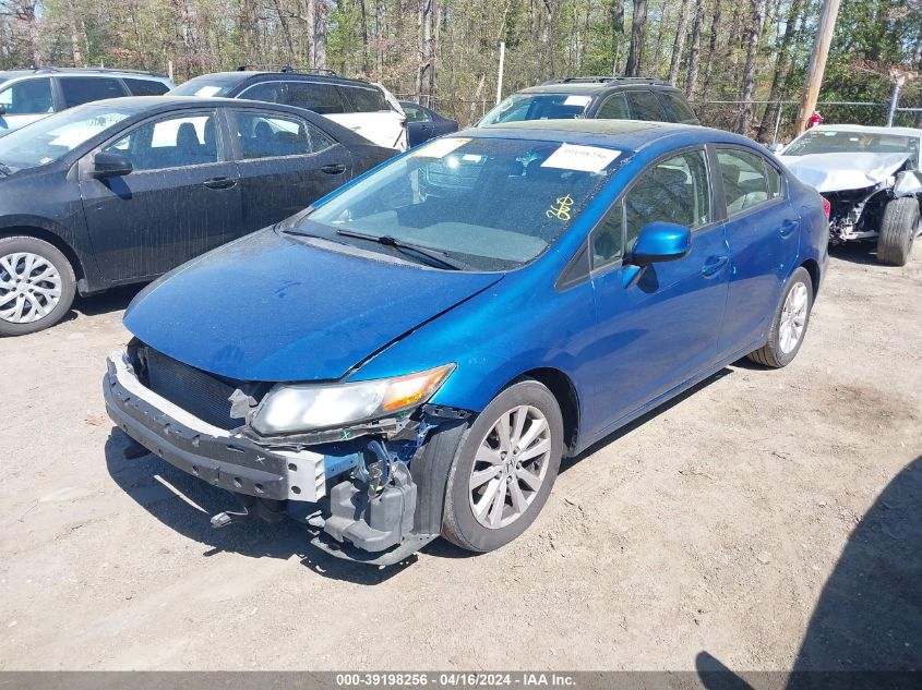 2012 Honda Civic Ex-L VIN: 2HGFB2F98CH533138 Lot: 39198256