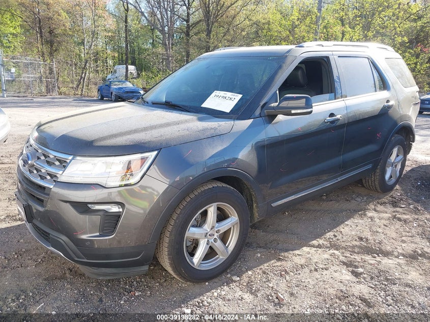 VIN 1FM5K7DH8JGA34569 2018 FORD EXPLORER XLT