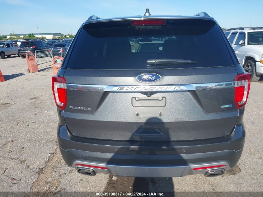 2017 Ford Explorer Platinum VIN: 1FM5K8HT8HGC20403 Lot: 82877203