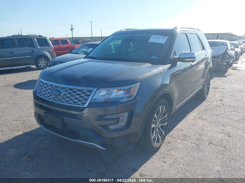 2017 Ford Explorer Platinum VIN: 1FM5K8HT8HGC20403 Lot: 82877203