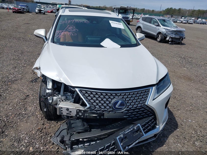 VIN 2T2HGMDA3NC077348 2022 LEXUS RX 450H