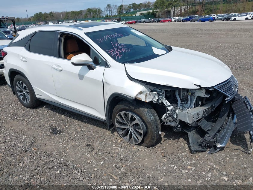 VIN 2T2HGMDA3NC077348 2022 LEXUS RX 450H