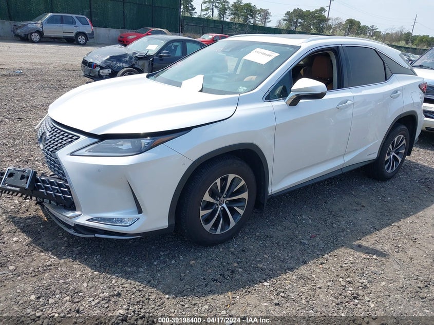 VIN 2T2HGMDA3NC077348 2022 LEXUS RX 450H