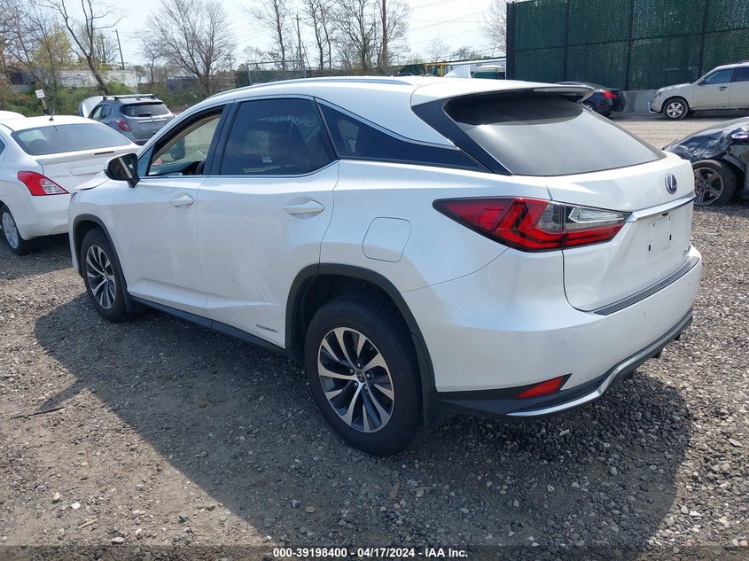 VIN 2T2HGMDA3NC077348 2022 LEXUS RX 450H