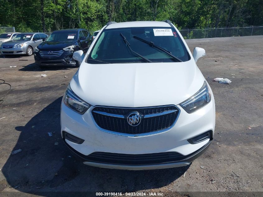 2019 Buick Encore Fwd Preferred VIN: KL4CJASB0KB740003 Lot: 39198416