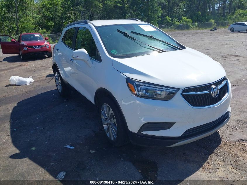 2019 Buick Encore Fwd Preferred VIN: KL4CJASB0KB740003 Lot: 39198416