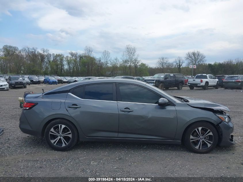 2021 Nissan Sentra Sv Xtronic Cvt VIN: 3N1AB8CV2MY212756 Lot: 40376447