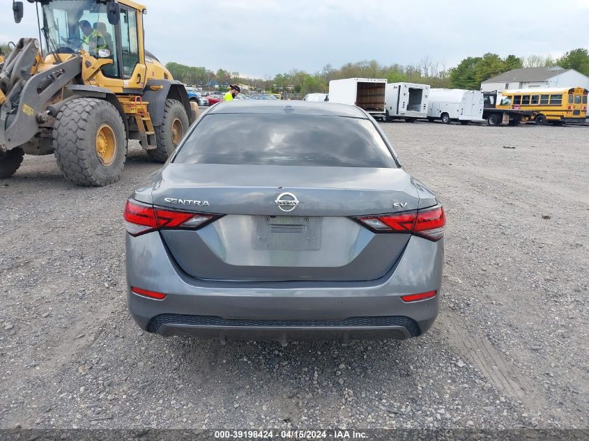 2021 Nissan Sentra Sv Xtronic Cvt VIN: 3N1AB8CV2MY212756 Lot: 40376447