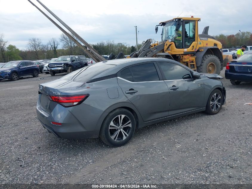 2021 Nissan Sentra Sv Xtronic Cvt VIN: 3N1AB8CV2MY212756 Lot: 40376447