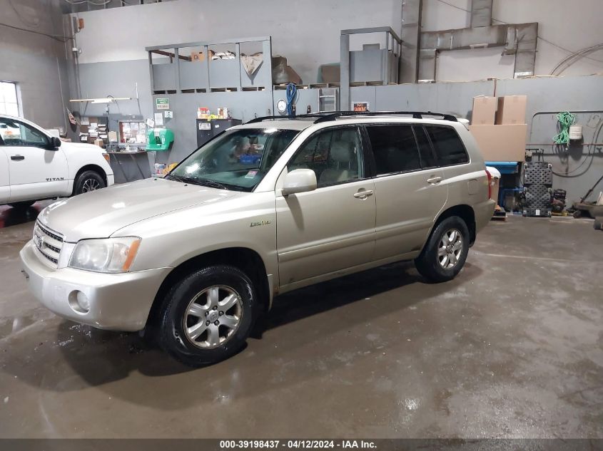 JTEHF21A020092049 | 2002 TOYOTA HIGHLANDER