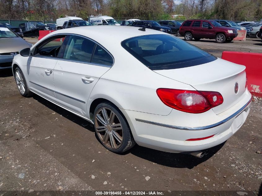 WVWMP7AN2BE712158 | 2011 VOLKSWAGEN CC