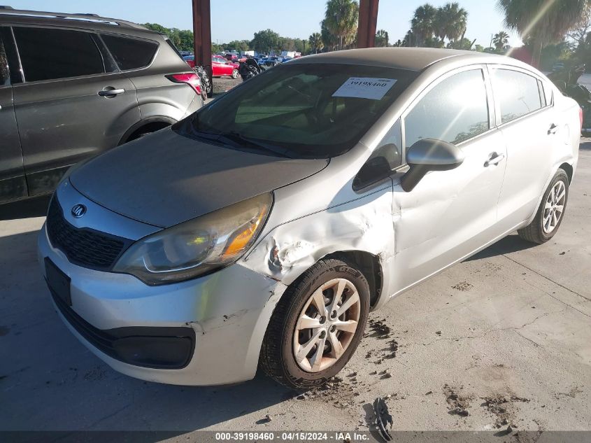 KNADM4A36D6220197 | 2013 KIA RIO