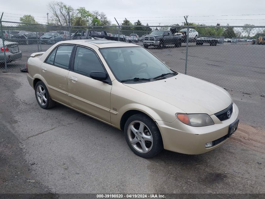 2001 Mazda Protege Es/Lx VIN: JM1BJ226010471375 Lot: 39198520