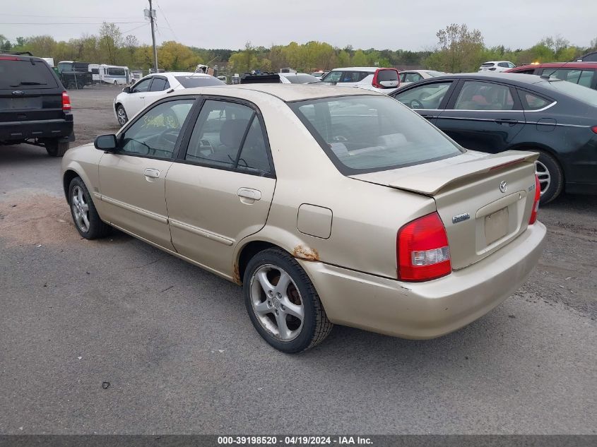 2001 Mazda Protege Es/Lx VIN: JM1BJ226010471375 Lot: 39198520