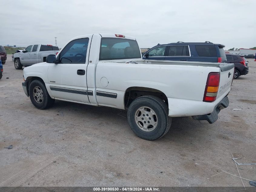 2001 Chevrolet Silverado 1500 VIN: 1GCEC14W11Z301987 Lot: 39198530