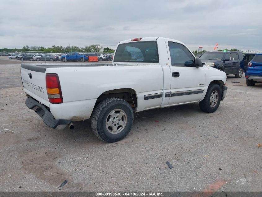 2001 Chevrolet Silverado 1500 VIN: 1GCEC14W11Z301987 Lot: 39198530