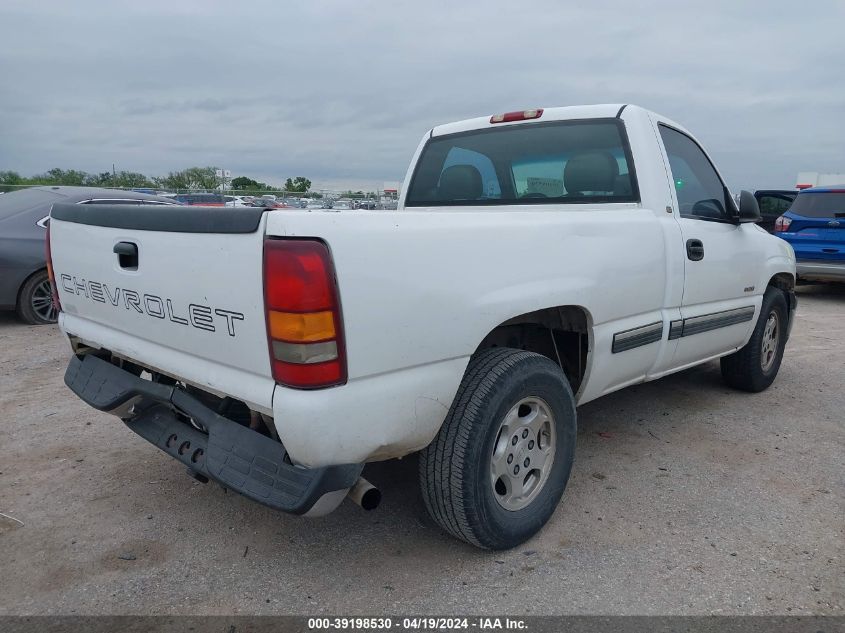 2001 Chevrolet Silverado 1500 VIN: 1GCEC14W11Z301987 Lot: 39198530