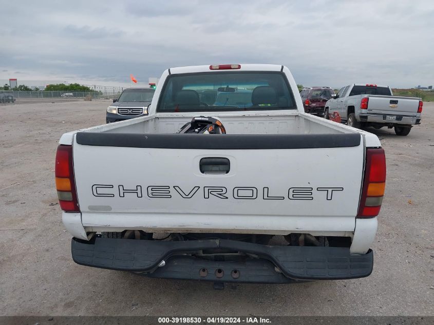 2001 Chevrolet Silverado 1500 VIN: 1GCEC14W11Z301987 Lot: 39198530
