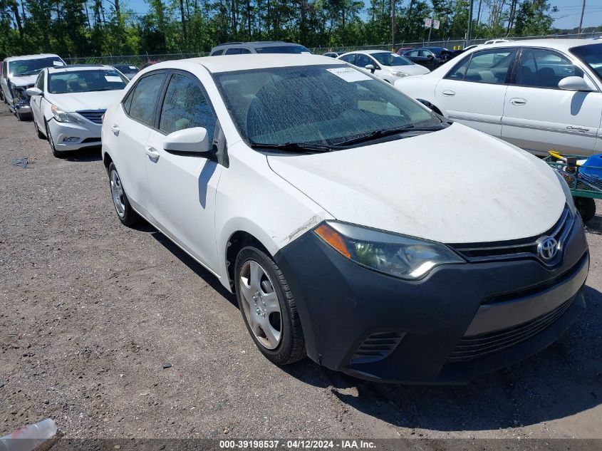 2016 TOYOTA COROLLA LE - 2T1BURHE3GC638132