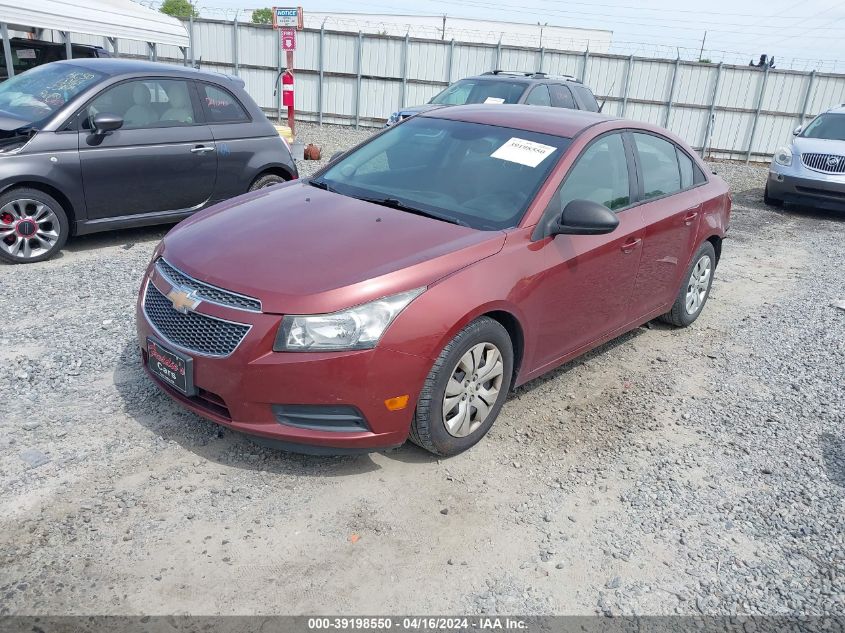 2013 Chevrolet Cruze Ls Auto VIN: 1G1PA5SG6D7106171 Lot: 39198550