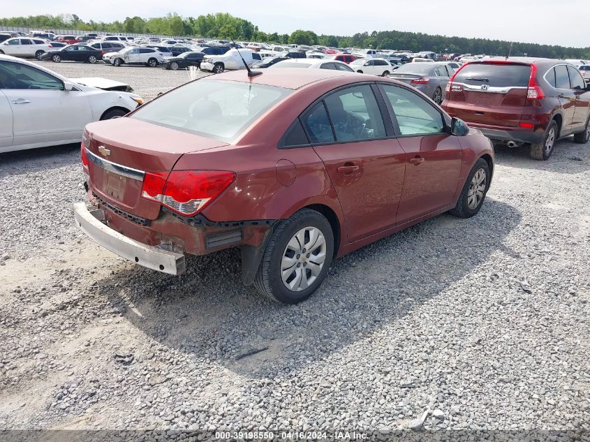 2013 Chevrolet Cruze Ls Auto VIN: 1G1PA5SG6D7106171 Lot: 39198550