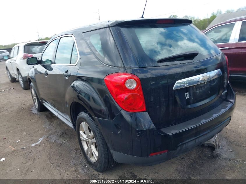2013 Chevrolet Equinox Ls VIN: 2GNALBEK3D1153328 Lot: 39198572