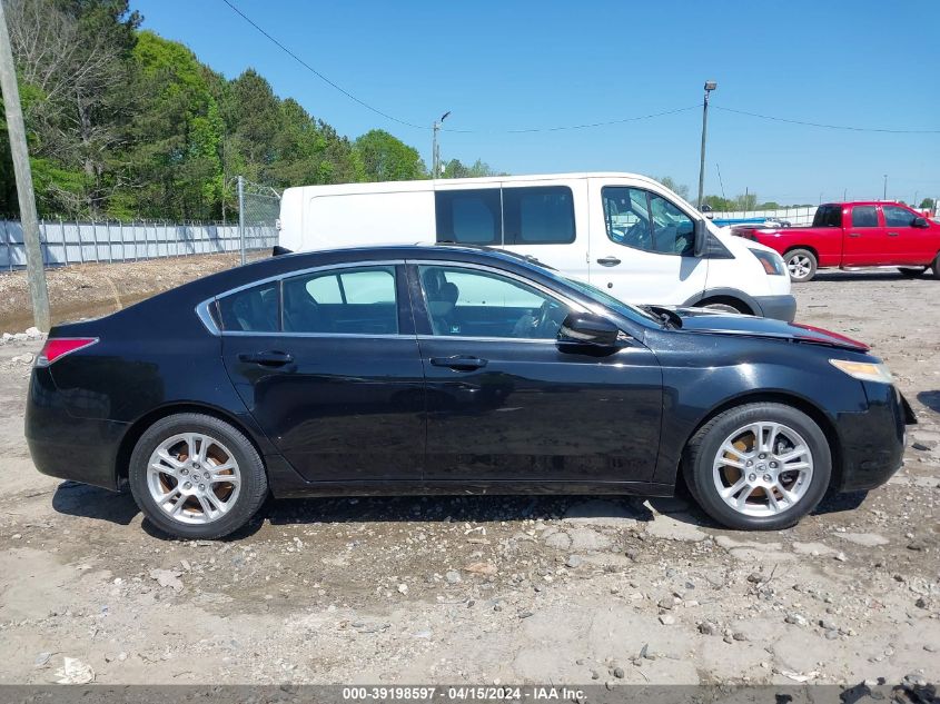 2010 Acura Tl 3.5 VIN: 19UUA8F24AA022845 Lot: 39198597