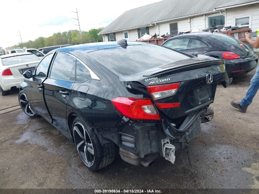 2018 Honda Accord Sport VIN: 1HGCV1F36JA232556 Lot: 39198634