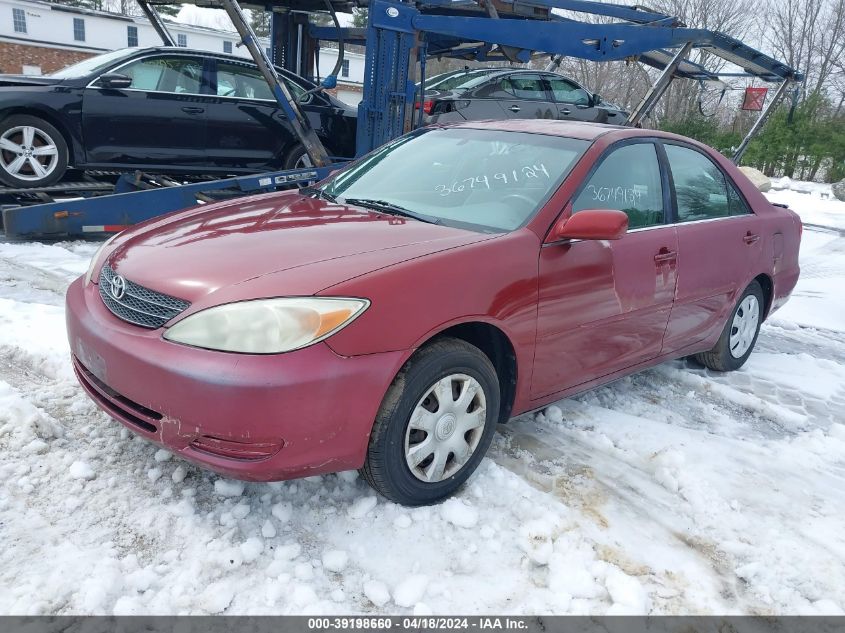 2003 Toyota Camry Le VIN: 4T1BE32K03U245416 Lot: 39198660