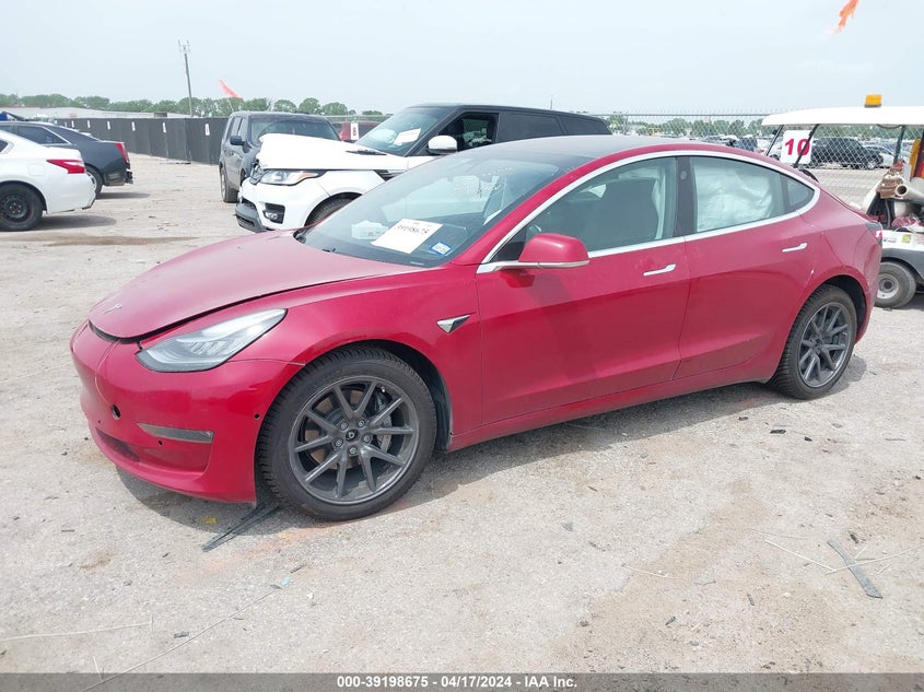 VIN 5YJ3E1EB4JF054497 2018 TESLA MODEL 3 LONG RANGE/PERFORMANCE