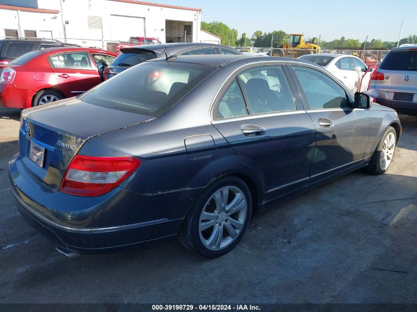 WDDGF81X38F064863 | 2008 MERCEDES-BENZ C 300