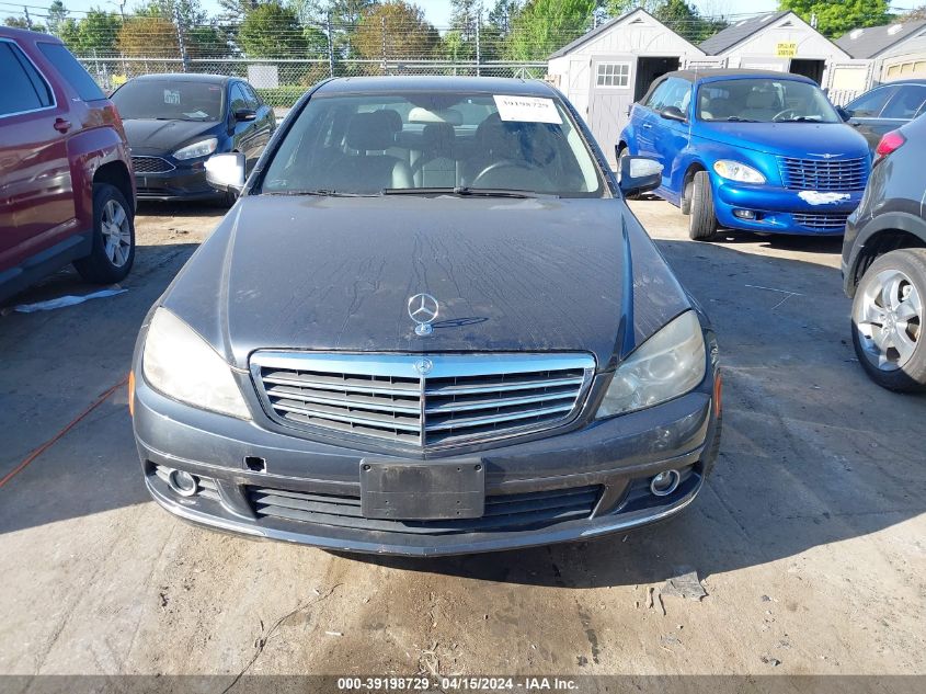 WDDGF81X38F064863 | 2008 MERCEDES-BENZ C 300