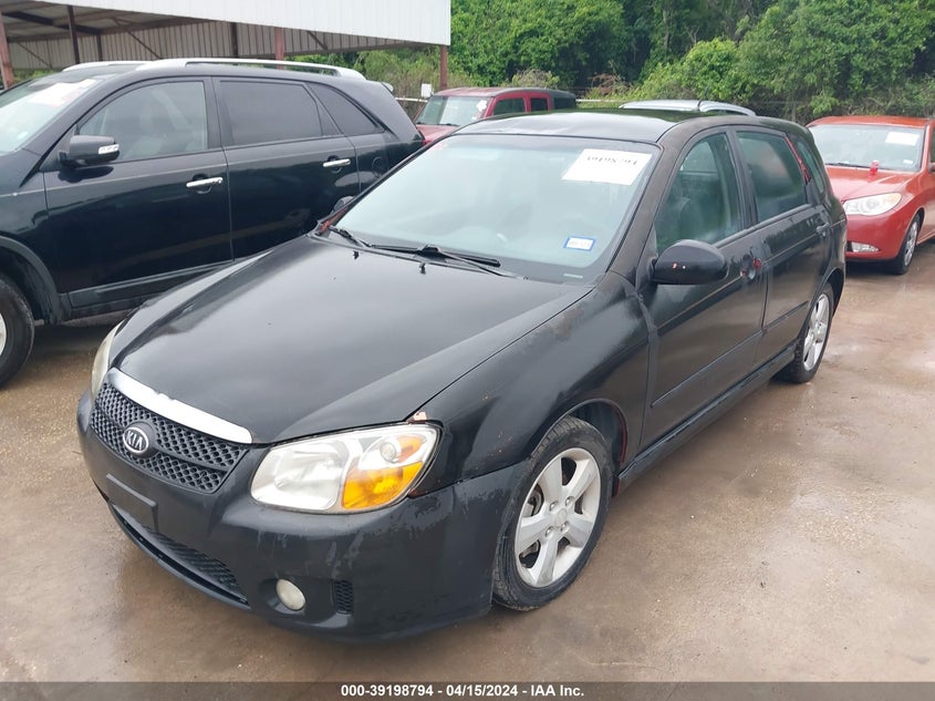 2008 Kia Spectra5 Sx VIN: KNAFE161485018823 Lot: 39198794