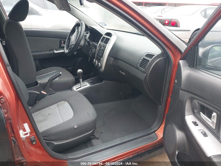 2008 Kia Spectra5 Sx VIN: KNAFE161485018823 Lot: 39198794