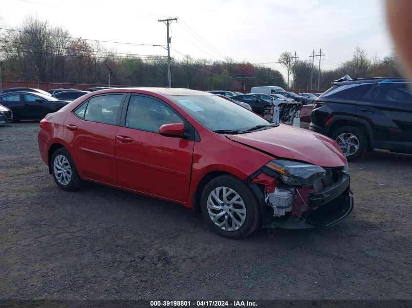 2019 TOYOTA COROLLA LE - 2T1BURHE8KC221954