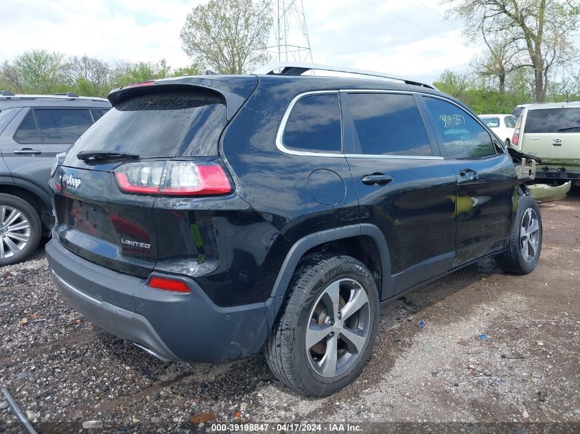 2019 Jeep Cherokee Limited 4X4 VIN: 1C4PJMDX5KD268726 Lot: 39198847