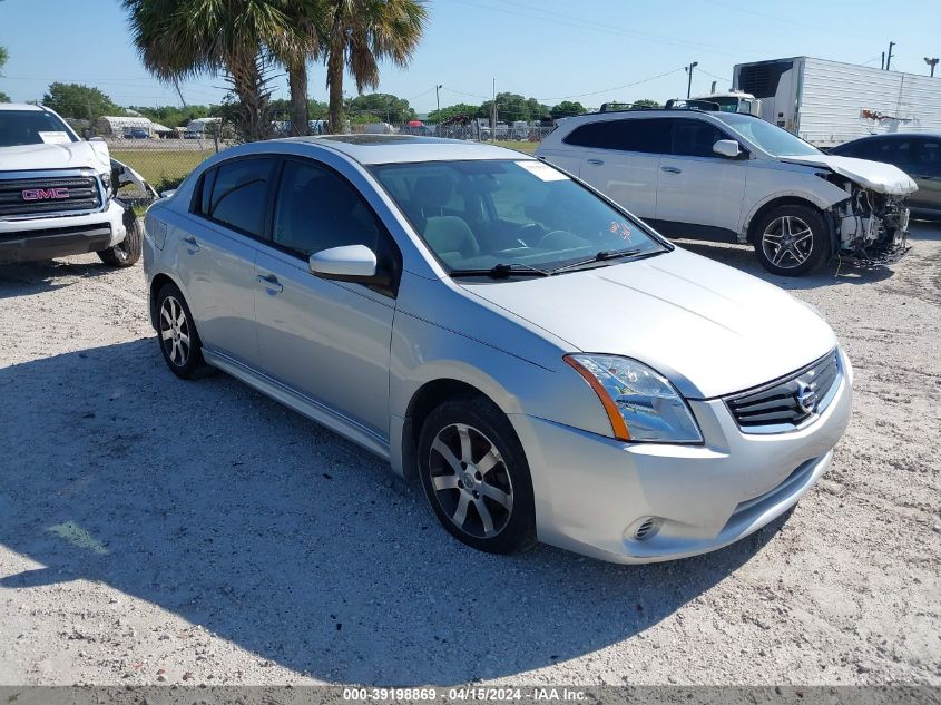 2012 Nissan Sentra 2.0 Sr VIN: 3N1AB6AP8CL662724 Lot: 39198869