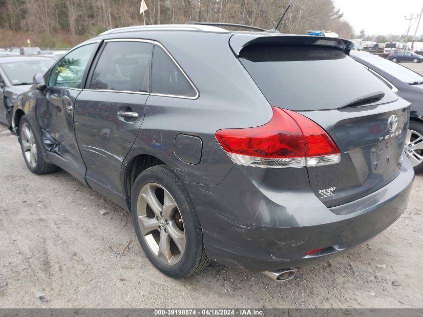 2013 Toyota Venza Xle V6 VIN: 4T3BK3BB8DU086646 Lot: 39198874