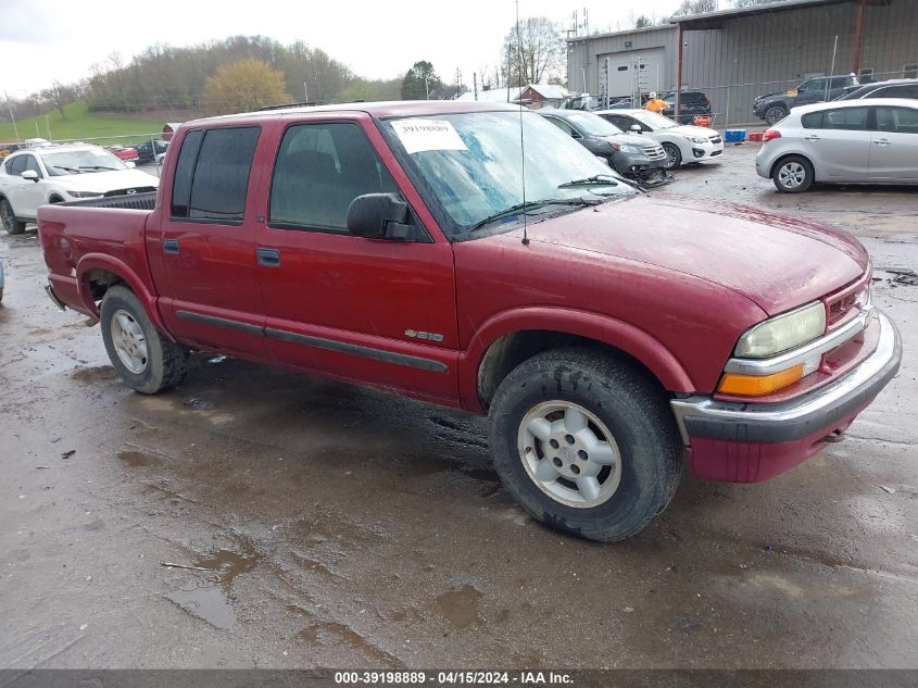 1GCDT13W62K200130 | 2002 CHEVROLET S-10