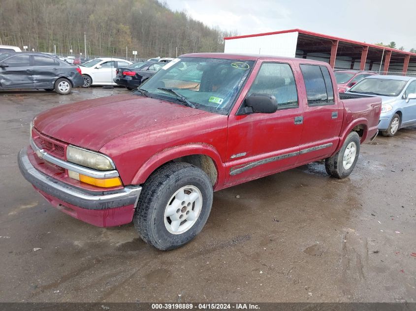 1GCDT13W62K200130 | 2002 CHEVROLET S-10