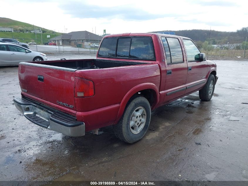 1GCDT13W62K200130 | 2002 CHEVROLET S-10