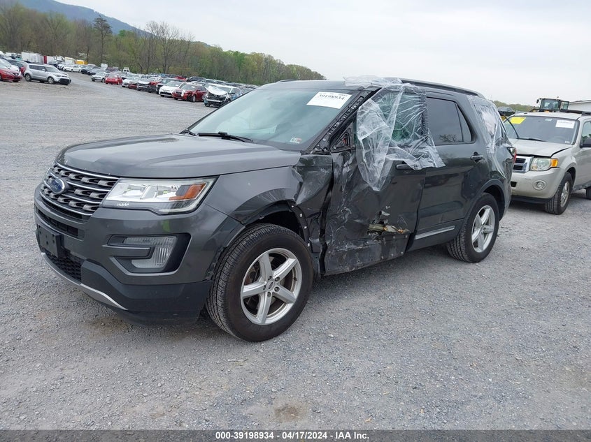 VIN 1FM5K8D84HGD05546 2017 FORD EXPLORER XLT